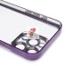 Чехол-накладка для Apple iPhone 16 Pro Max (фиолетовый) - PC073 с закрытой камерой