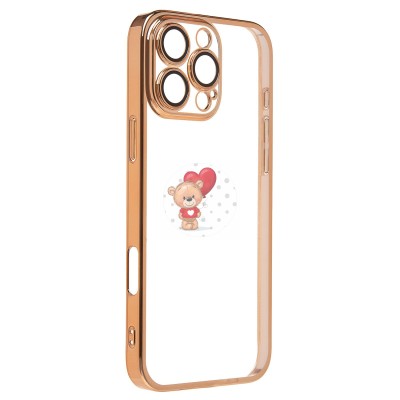 Чехол-накладка для Apple iPhone 16 Pro Max (желтый) - PC073 с закрытой камерой