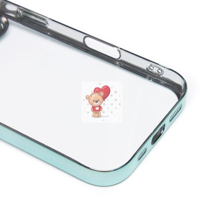 Чехол-накладка для Apple iPhone 16 Pro (зеленый) - PC073 с закрытой камерой Чехол-накладка для Apple iPhone 16 Pro (зеленый) - PC073 с закрытой камерой