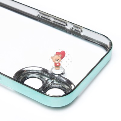 Чехол-накладка для Apple iPhone 16 (зеленый) - PC073 с закрытой камерой Чехол-накладка для Apple iPhone 16 (зеленый) - PC073 с закрытой камерой