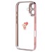 Чехол-накладка для Apple iPhone 16 (розовое золото) - PC073 с закрытой камерой Чехол-накладка для Apple iPhone 16 (розовое золото) - PC073 с закрытой камерой