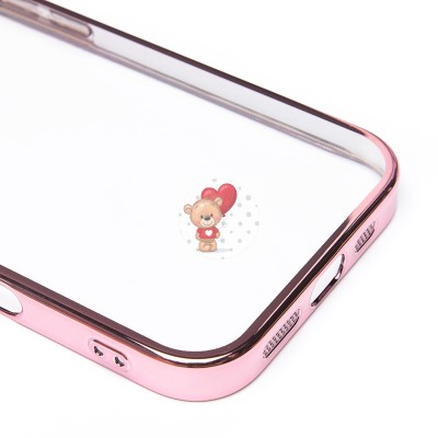 Чехол-накладка для Apple iPhone 16 (розовое золото) - PC073 с закрытой камерой Чехол-накладка для Apple iPhone 16 (розовое золото) - PC073 с закрытой камерой