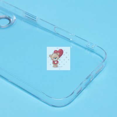 Чехол-накладка для Apple iPhone 16 (прозрачный) - PC073 с закрытой камерой Чехол-накладка для Apple iPhone 16 (прозрачный) - PC073 с закрытой камерой