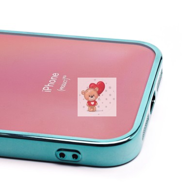 Чехол-накладка для Apple iPhone XR (зеленый) - PC073 с закрытой камерой