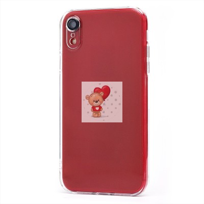 Чехол-накладка для Apple iPhone XR (прозрачный) - PC073 с закрытой камерой