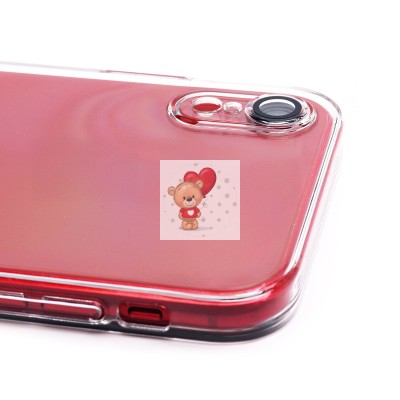 Чехол-накладка для Apple iPhone XR (прозрачный) - PC073 с закрытой камерой