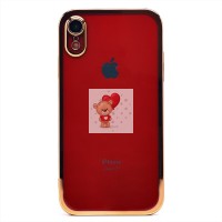 Чехол-накладка для Apple iPhone XR (желтый) - PC073 с закрытой камерой