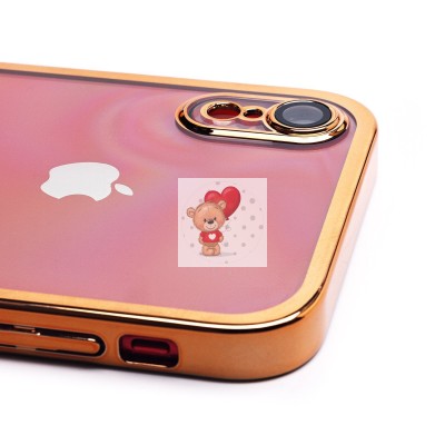 Чехол-накладка для Apple iPhone XR (желтый) - PC073 с закрытой камерой