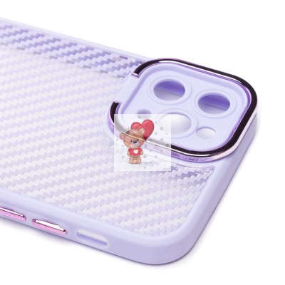 Чехол-накладка для Apple iPhone 11 Pro (светло-фиолетовый) - PC077