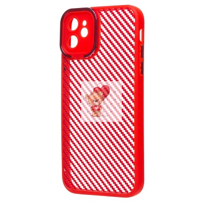 Чехол-накладка для Apple iPhone 11 (красный) - PC077