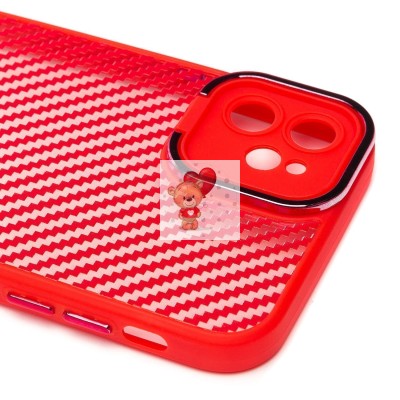 Чехол-накладка для Apple iPhone 11 (красный) - PC077