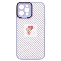 Чехол-накладка для Apple iPhone 12 Pro Max (светло-фиолетовый) - PC077 Чехол-накладка для Apple iPhone 12 Pro Max (светло-фиолетовый) - PC077