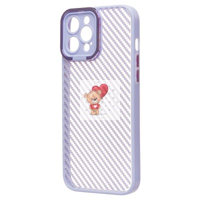 Чехол-накладка для Apple iPhone 12 Pro Max (светло-фиолетовый) - PC077 Чехол-накладка для Apple iPhone 12 Pro Max (светло-фиолетовый) - PC077