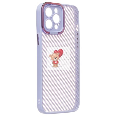 Чехол-накладка для Apple iPhone 12 Pro Max (светло-фиолетовый) - PC077 Чехол-накладка для Apple iPhone 12 Pro Max (светло-фиолетовый) - PC077