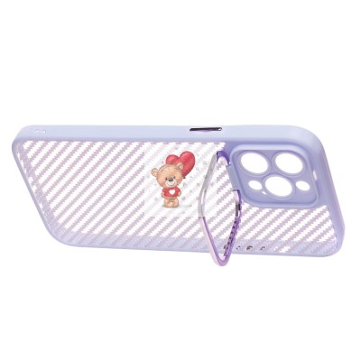 Чехол-накладка для Apple iPhone 12 Pro Max (светло-фиолетовый) - PC077 Чехол-накладка для Apple iPhone 12 Pro Max (светло-фиолетовый) - PC077