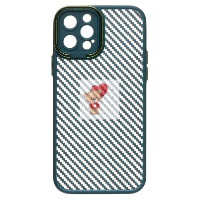 Чехол-накладка для Apple iPhone 12 Pro (темно-зеленый) - PC077 Чехол-накладка для Apple iPhone 12 Pro (темно-зеленый) - PC077