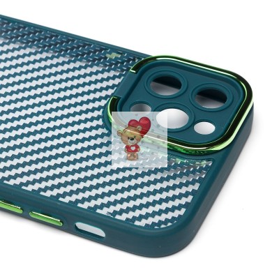 Чехол-накладка для Apple iPhone 12 Pro (темно-зеленый) - PC077 Чехол-накладка для Apple iPhone 12 Pro (темно-зеленый) - PC077