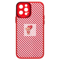 Чехол-накладка для Apple iPhone 12 Pro (красный) - PC077 Чехол-накладка для Apple iPhone 12 Pro (красный) - PC077