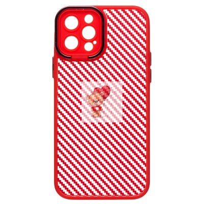 Чехол-накладка для Apple iPhone 12 Pro (красный) - PC077