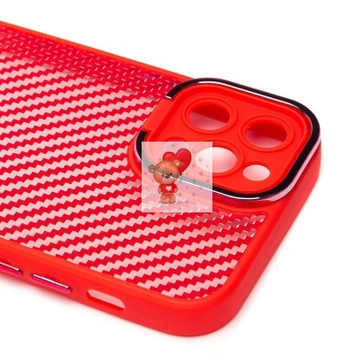 Чехол-накладка для Apple iPhone 12 Pro (красный) - PC077 Чехол-накладка для Apple iPhone 12 Pro (красный) - PC077