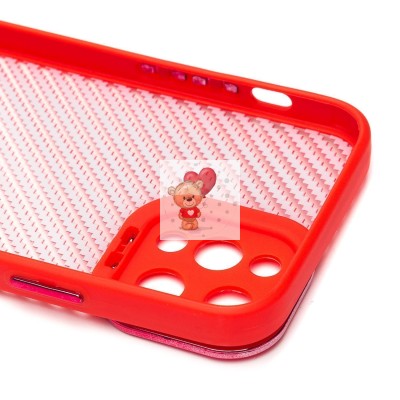 Чехол-накладка для Apple iPhone 12 Pro (красный) - PC077 Чехол-накладка для Apple iPhone 12 Pro (красный) - PC077