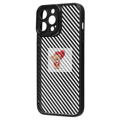 Чехол-накладка для Apple iPhone 13 Pro Max (черный) - PC077