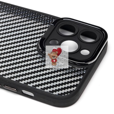 Чехол-накладка для Apple iPhone 13 Pro Max (черный) - PC077