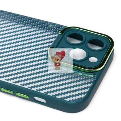 Чехол-накладка для Apple iPhone 13 Pro Max (темно-зеленый) - PC077