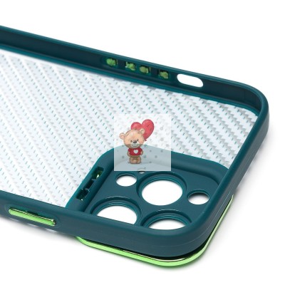 Чехол-накладка для Apple iPhone 13 Pro Max (темно-зеленый) - PC077