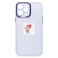 Чехол-накладка для Apple iPhone 13 Pro Max (светло-фиолетовый) - PC077