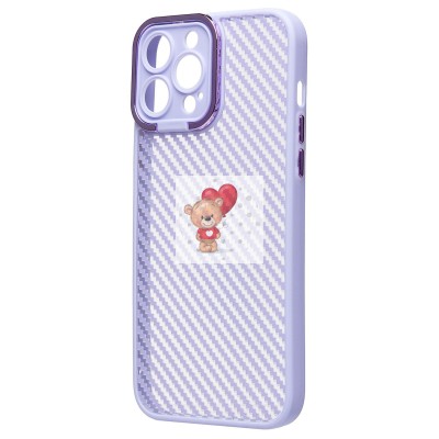 Чехол-накладка для Apple iPhone 13 Pro Max (светло-фиолетовый) - PC077 Чехол-накладка для Apple iPhone 13 Pro Max (светло-фиолетовый) - PC077