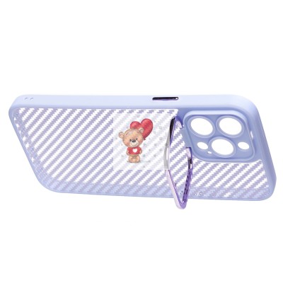 Чехол-накладка для Apple iPhone 13 Pro Max (светло-фиолетовый) - PC077 Чехол-накладка для Apple iPhone 13 Pro Max (светло-фиолетовый) - PC077