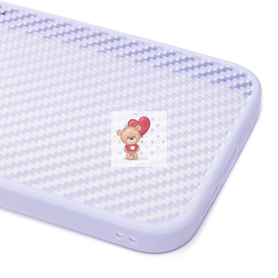 Чехол-накладка для Apple iPhone 13 Pro Max (светло-фиолетовый) - PC077 Чехол-накладка для Apple iPhone 13 Pro Max (светло-фиолетовый) - PC077