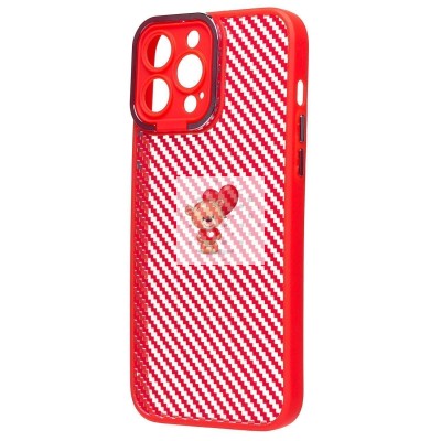 Чехол-накладка для Apple iPhone 13 Pro Max (красный) - PC077