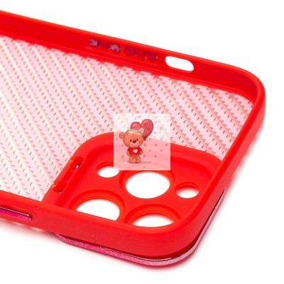 Чехол-накладка для Apple iPhone 13 Pro Max (красный) - PC077