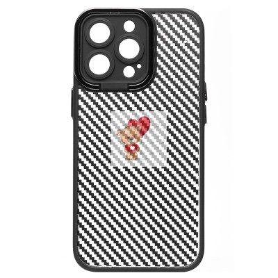 Чехол-накладка для Apple iPhone 13 Pro (черный) - PC077