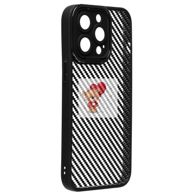 Чехол-накладка для Apple iPhone 13 Pro (черный) - PC077 Чехол-накладка для Apple iPhone 13 Pro (черный) - PC077