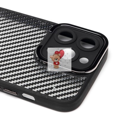 Чехол-накладка для Apple iPhone 13 Pro (черный) - PC077 Чехол-накладка для Apple iPhone 13 Pro (черный) - PC077