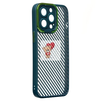 Чехол-накладка для Apple iPhone 13 Pro (темно-зеленый) - PC077 Чехол-накладка для Apple iPhone 13 Pro (темно-зеленый) - PC077