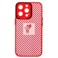 Чехол-накладка для Apple iPhone 13 Pro (красный) - PC077