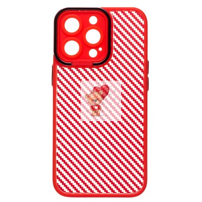 Чехол-накладка для Apple iPhone 13 Pro (красный) - PC077