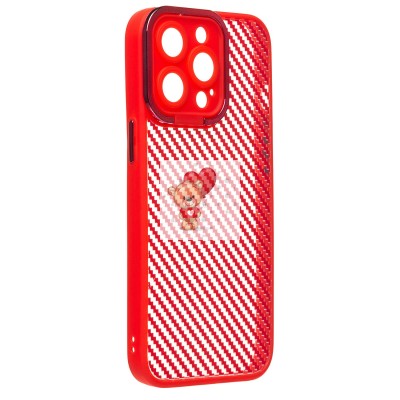 Чехол-накладка для Apple iPhone 13 Pro (красный) - PC077