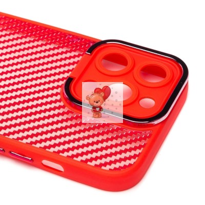 Чехол-накладка для Apple iPhone 13 Pro (красный) - PC077