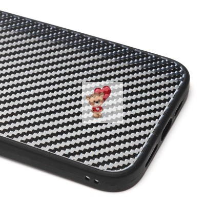 Чехол-накладка для Apple iPhone 14 Plus (черный) - PC077