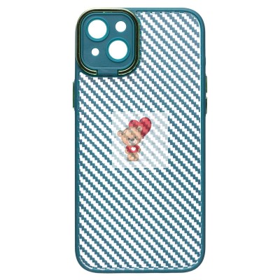 Чехол-накладка для Apple iPhone 14 Plus (темно-зеленый) - PC077 Чехол-накладка для Apple iPhone 14 Plus (темно-зеленый) - PC077