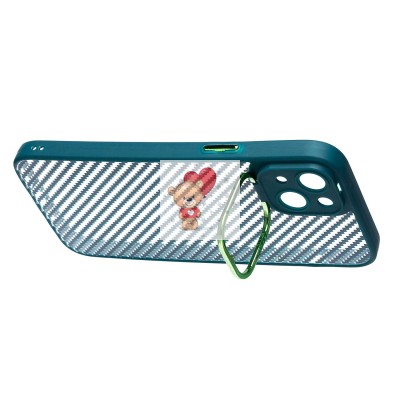 Чехол-накладка для Apple iPhone 14 Plus (темно-зеленый) - PC077