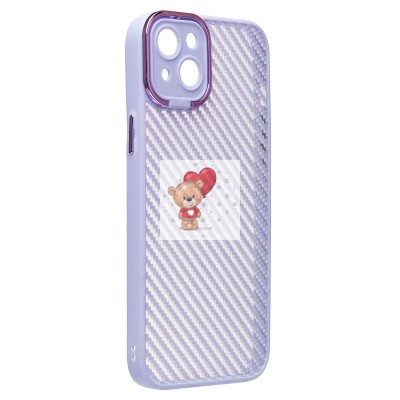 Чехол-накладка для Apple iPhone 14 Plus (светло-фиолетовый) - PC077 Чехол-накладка для Apple iPhone 14 Plus (светло-фиолетовый) - PC077