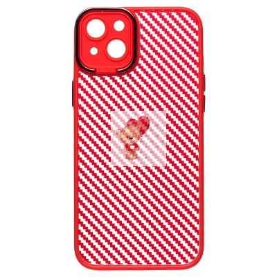 Чехол-накладка для Apple iPhone 14 Plus (красный) - PC077 Чехол-накладка для Apple iPhone 14 Plus (красный) - PC077