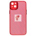 Чехол-накладка для Apple iPhone 14 Plus (красный) - PC077
