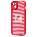 Чехол-накладка для Apple iPhone 14 Plus (красный) - PC077 Чехол-накладка для Apple iPhone 14 Plus (красный) - PC077